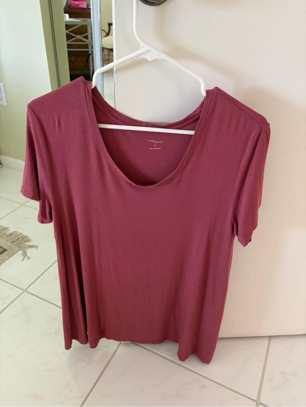 Mauve EUC swing top